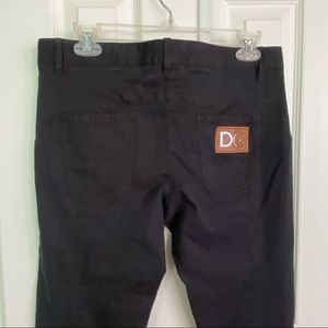 Dolce & Gabbana Black Cotton Elastane Crop Pants Size 44